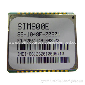 Quad-band M2M GSM/GPRS Module, Embedded FM, LGA, 3.4-4.4V Voltage, SIM800L